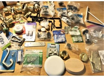 Mixed Lot Of Miscellaneous Hardware With Schlage Door Locks And More