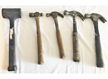 Assortment Of Hammers And One Mallet - Lot #2