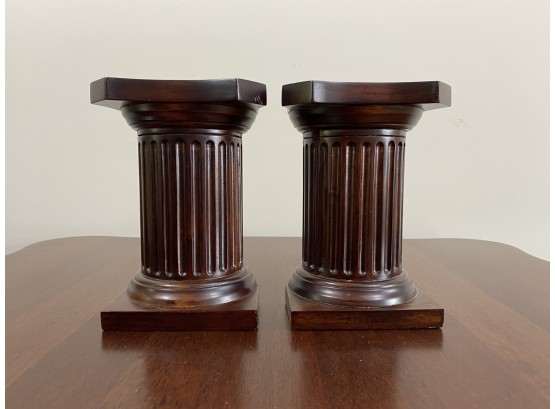 Column Form Book Ends From Sacred Heart University