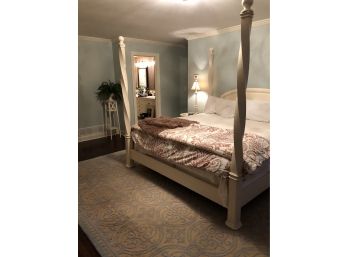 Century Solid Maple  4 Poster King Bed Frame