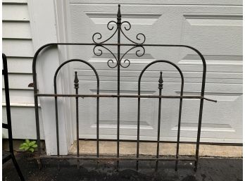 Vintage Wrought Iron Garden Gate - Heavy