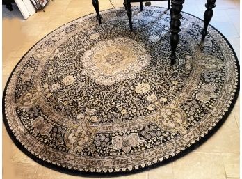New Zealand 100 Wool Round Area Rug 93-inch