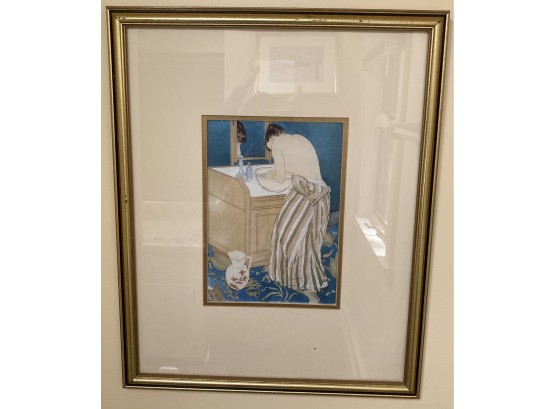 Framed Mary Cassatt Repro