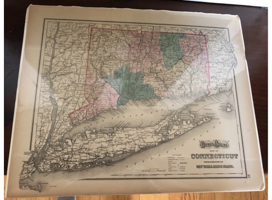 Vintage CT Map