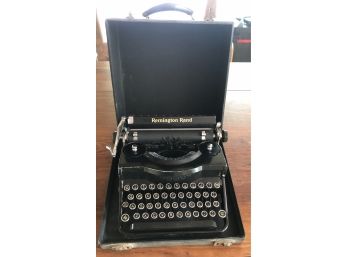 Remington Round Vintage Typewriter