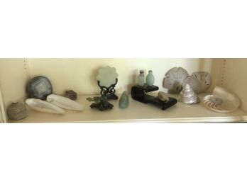 Seashells And Jade Figures