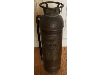 Antique Gorham Fire Extinguisher
