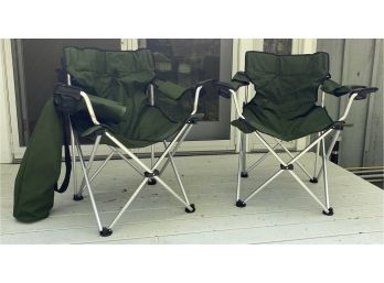 Two Eastern Mountain Sports Chairs