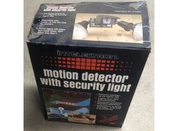 Motion Detector With Security Light