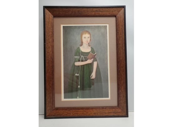 Nicely Framed Victorian Reproduction Portrait