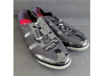 DKNY Black Tennis Shoes  Size 9.5