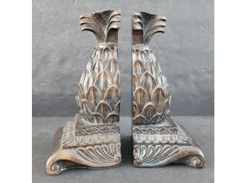Pineapple Style Bookends