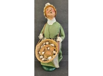 Byers Choice  Caroler - Lady Selling Crabs