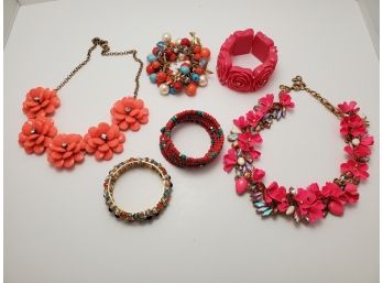 Colorful Costume Jewelry Lot