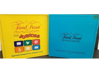 Trivial Pursuit  For Junior's And Young Players Edition