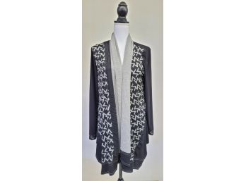 Michael Tyler Ladies Black And Grey Light Weight Jacket Size L