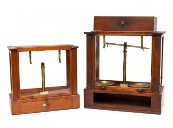 Early 19th Century Antique Daube & Hopken Fairbanks New York Apothecary Jeweler Scale