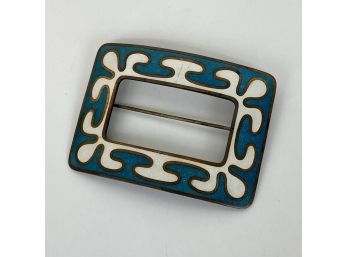 Vintage Enamel Pin With Great Design