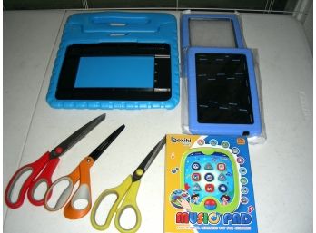Electronics Covers And Scissors