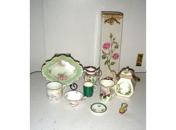 Lot: 10 Pc China, Some Chipped