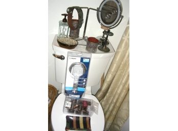 Bathroom Accessories: Mirror, Soap Dishes, Toothbrush Holder And More