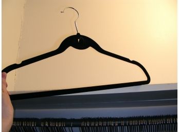 Lot: More Than 150 Matching Hangers