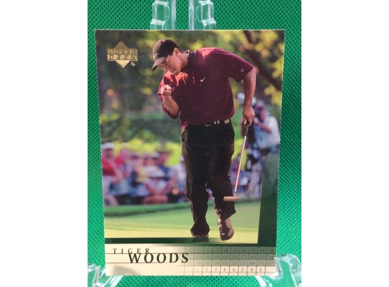 2010 Upper Deck Tiger Woods Rookie Card