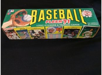 1991 Fleer Baseball Factory Set