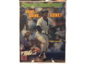 1980 Sports Illustrated With Reggie Jackson Cover