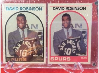 David Robinson NBA Hoops Rookie Lot