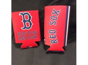 2 Boston Red Sox Drink Koozies