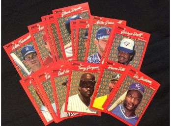 1990 Donruss Baseball MVP Card Lot