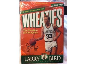 Larry Bird Wheaties Box 1995