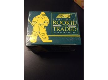 1991 Score NHL Rookies And Traded Factory Sealed Set