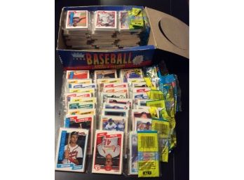 1990 Fleer Baseball Rack Pack Box - 24 Packs