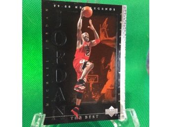 1999-00 Upper Deck NBA Legends Michael Jordan Card #83