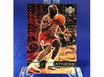 1999 Upper Deck Michael Jordan Air Of Greatness Card #148