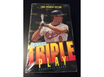 1992 Donruss Triple Play Baseball Wax Box Sealed