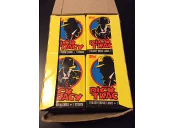 Topps Dick Tracy Wax Box