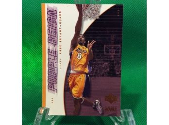 2001 Upper Deck Game Jersey Edition Kobe Bryant Purple Reign Card #442