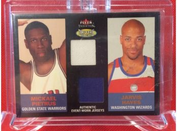 2004 Fleer Tradition Dual Jersey Card 024/299