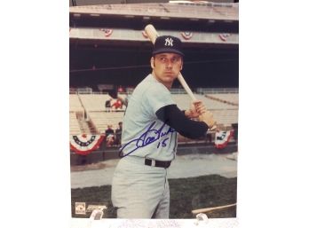 Tom Tresh New York Yankees Autographed Photo