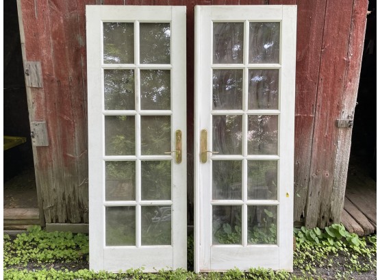 A Pair Of High Quality French Doors