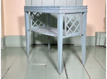 A Vintage Painted Side Table