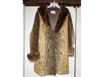 A Vintage Fur Coat From Jonas  Brothers, Alaska