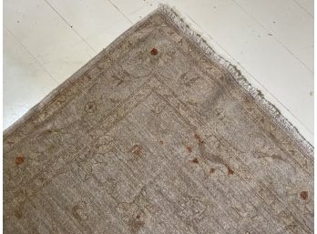 A Vintage Hand Knotted Wool Area Rug (larger)