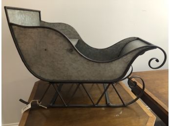 Decorative Metal Sleigh - New With Tag