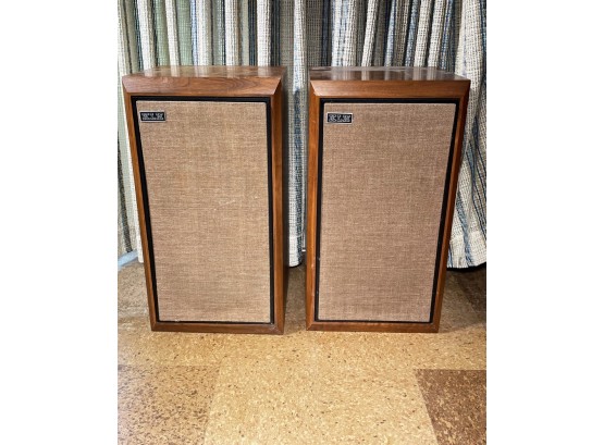 A Pair Of Vintage Speakers By KLH