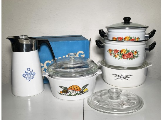 Vintage Corning Ware And More!