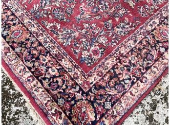 A Vintage Karastan Sarouk Carpet